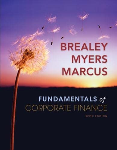 Fundamentals of Corporate Finance + Standard & Poor’s Educational Version of…
