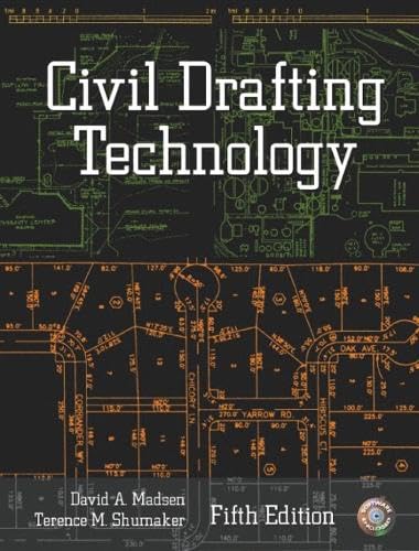 Civil Drafting Technology, Fifth Edition – paperback David A. Madsen