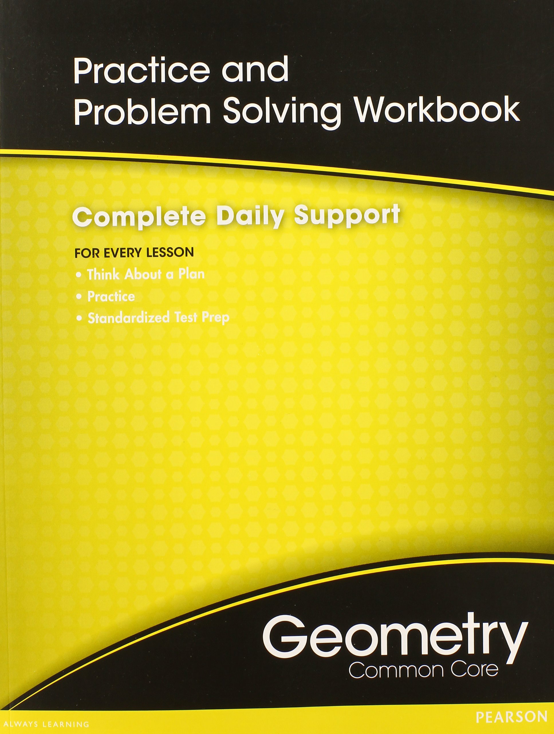 HIGH SCHOOL MATH COMMON-CORE GEOMETRY PRACTICE/PROBLEM SOLVING WORKBOOK GRAD…