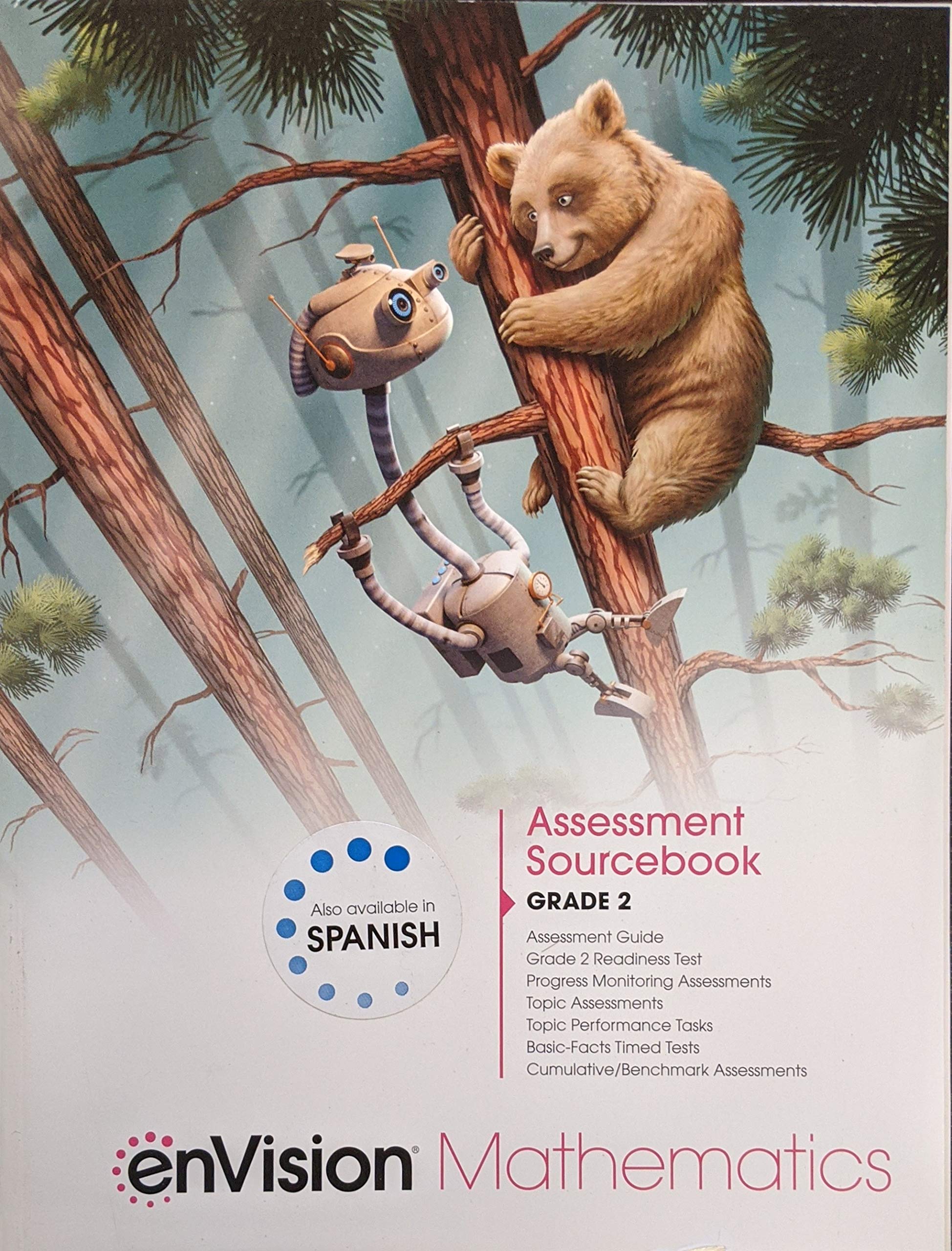 enVision Mathematics 2020 Assessment Sourcebook Grade 2, c. 2020, 9780134954…