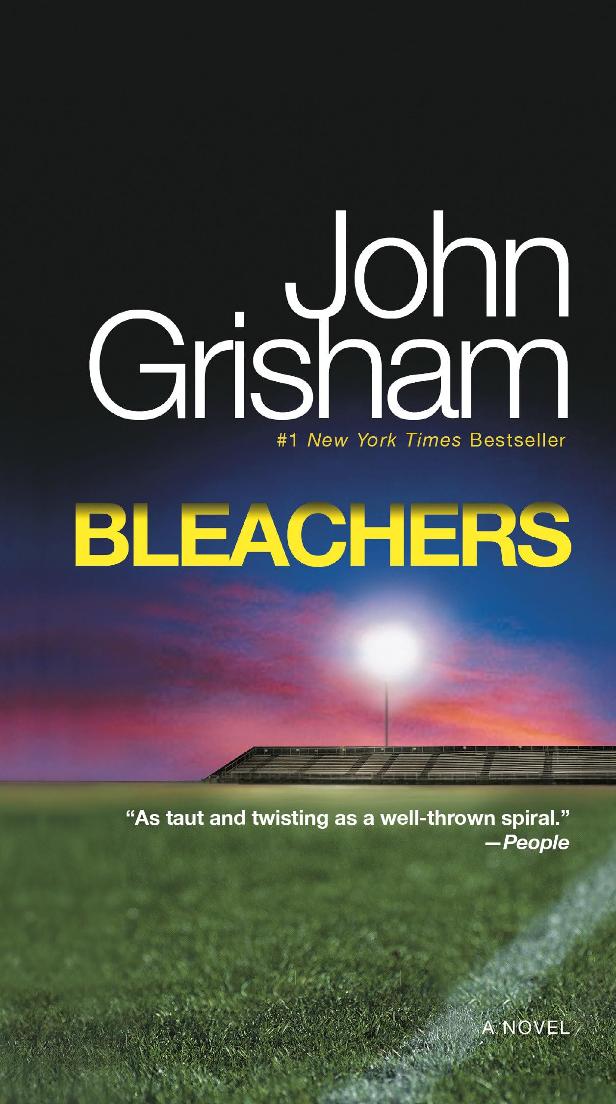 Bleachers: A Novel - mass market paperback Grisham, John
