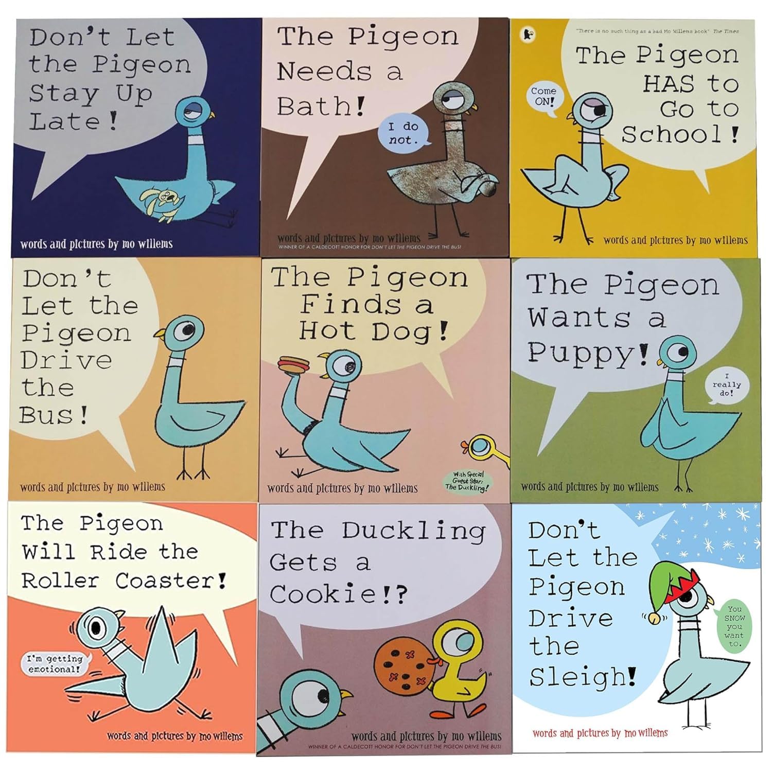 Don't Let the Pigeon Series 9 Books Collection Set (Don't Let The Pigeon Sta... - Imagen 1 de 1
