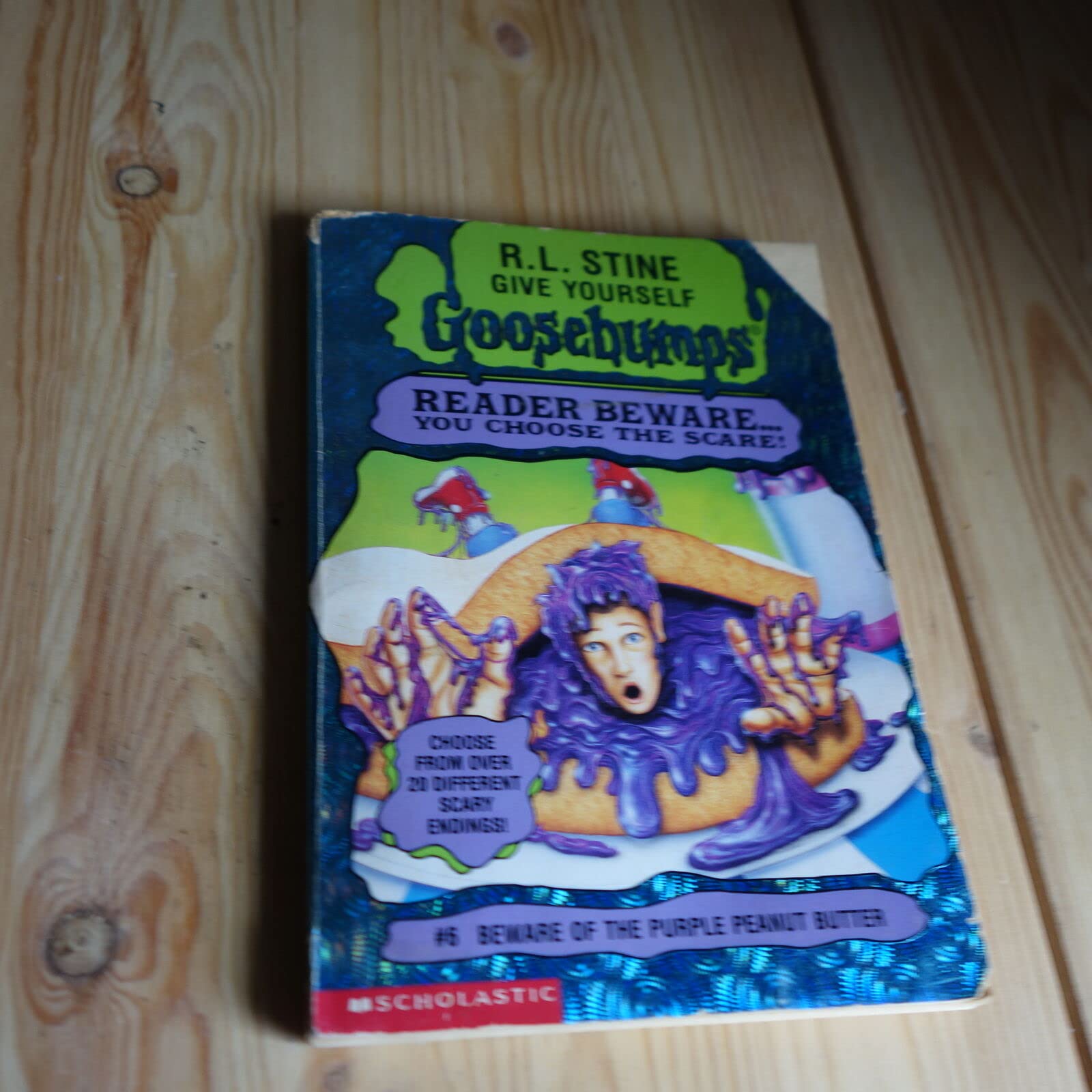 Beware of the Purple Peanut Butter (Give Yourself Goosebumps, No 6) – Stine,…