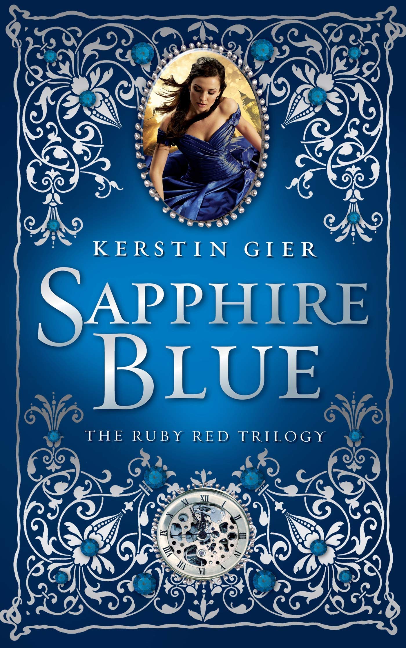 Sapphire Blue (The Ruby Red Trilogy, 2) - hardcover Gier, Kerstin|Bell, Anth...