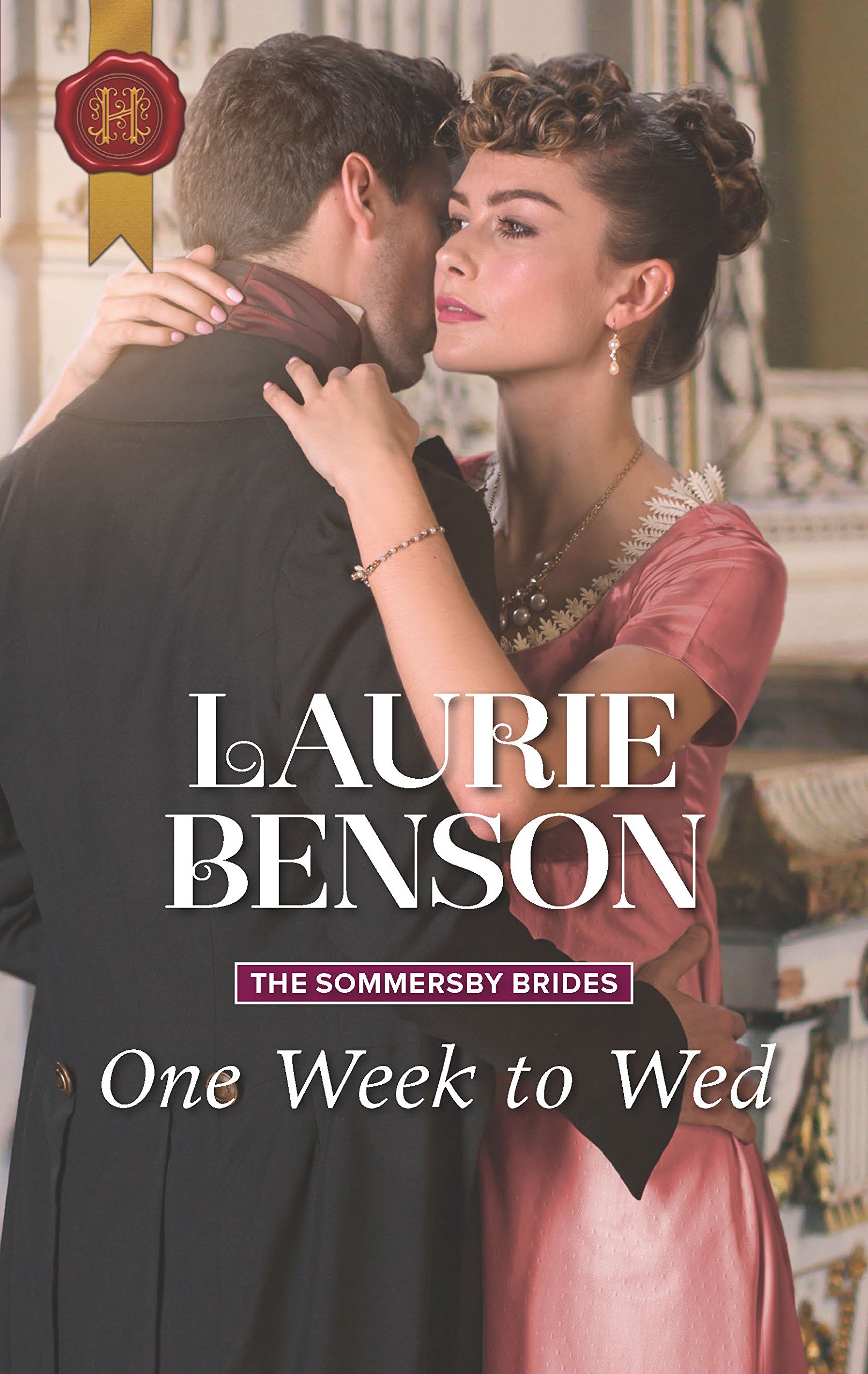 One Week to Wed (The Sommersby Brides, 1) – Benson, Laurie – Good – See cond…