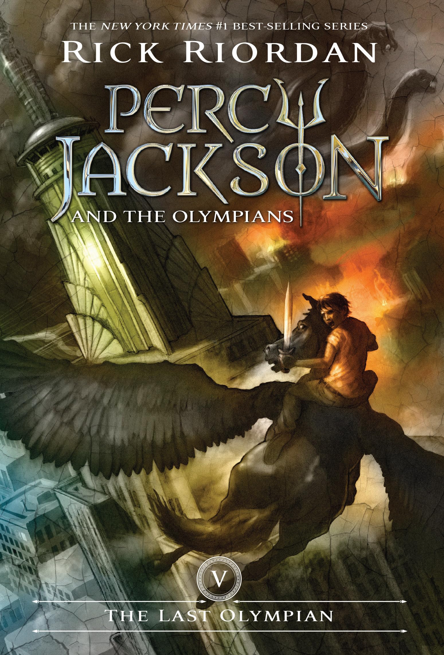 The Last Olympian (Percy Jackson and the Olympians, Book 5) - Riordan, Rick ... - Afbeelding 1 van 1