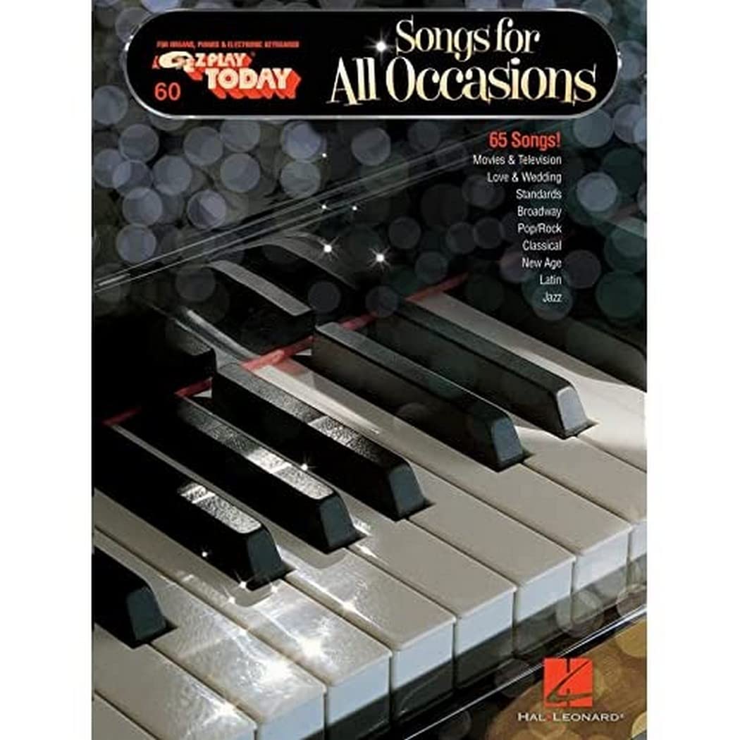 Songs for All Occasions: E-Z Play Today Volume 60 – paperback Various