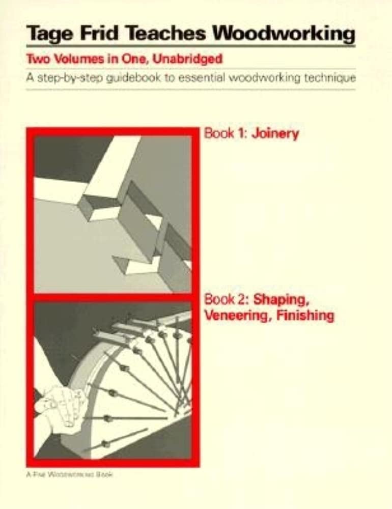 Tage Frid Teaches Woodworking: Two Volumes in One, Unabridged [Books 1 + 2]
