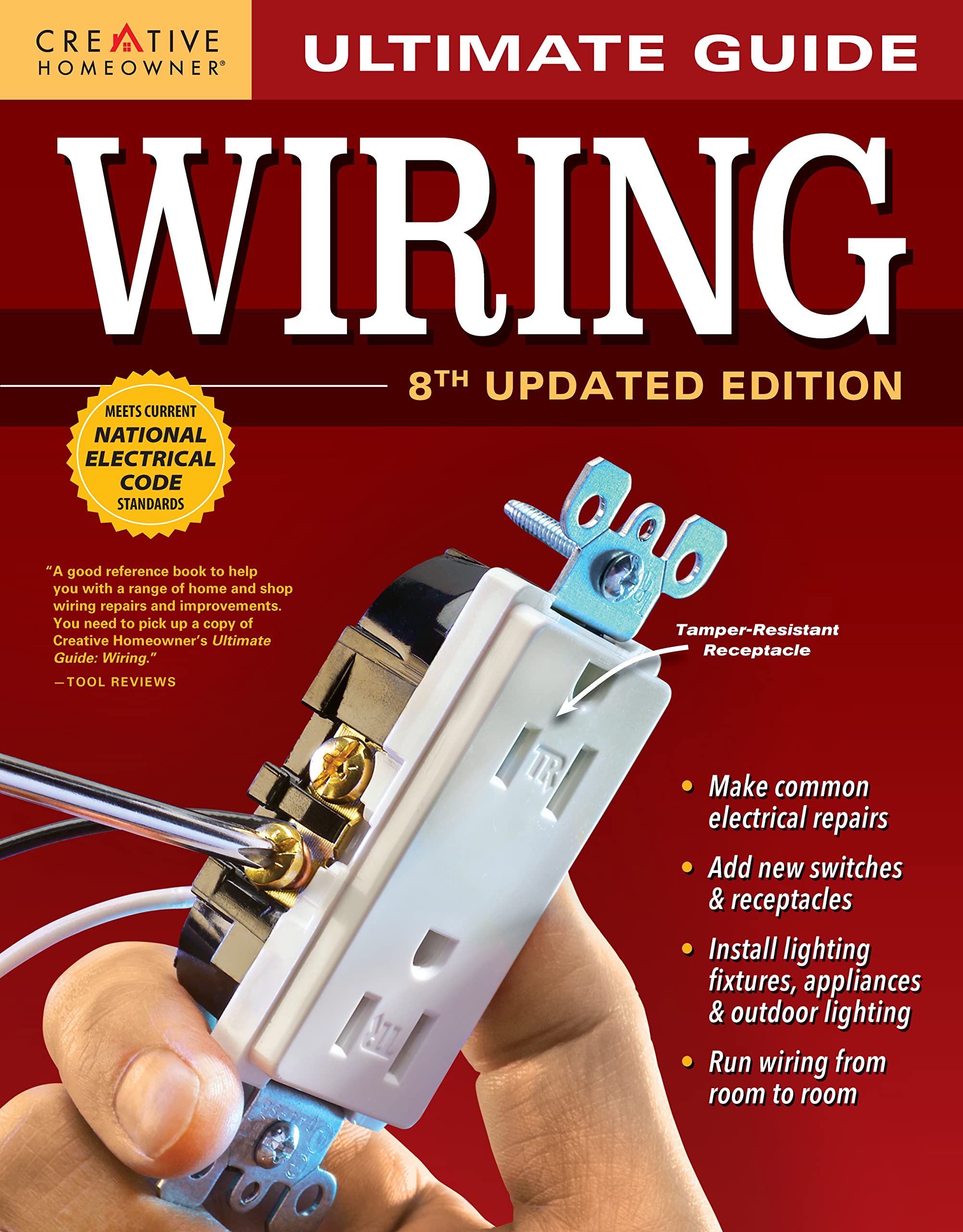 Ultimate Guide: Wiring, 8th Updated Edition (Creative Homeowner) DIY Home El…