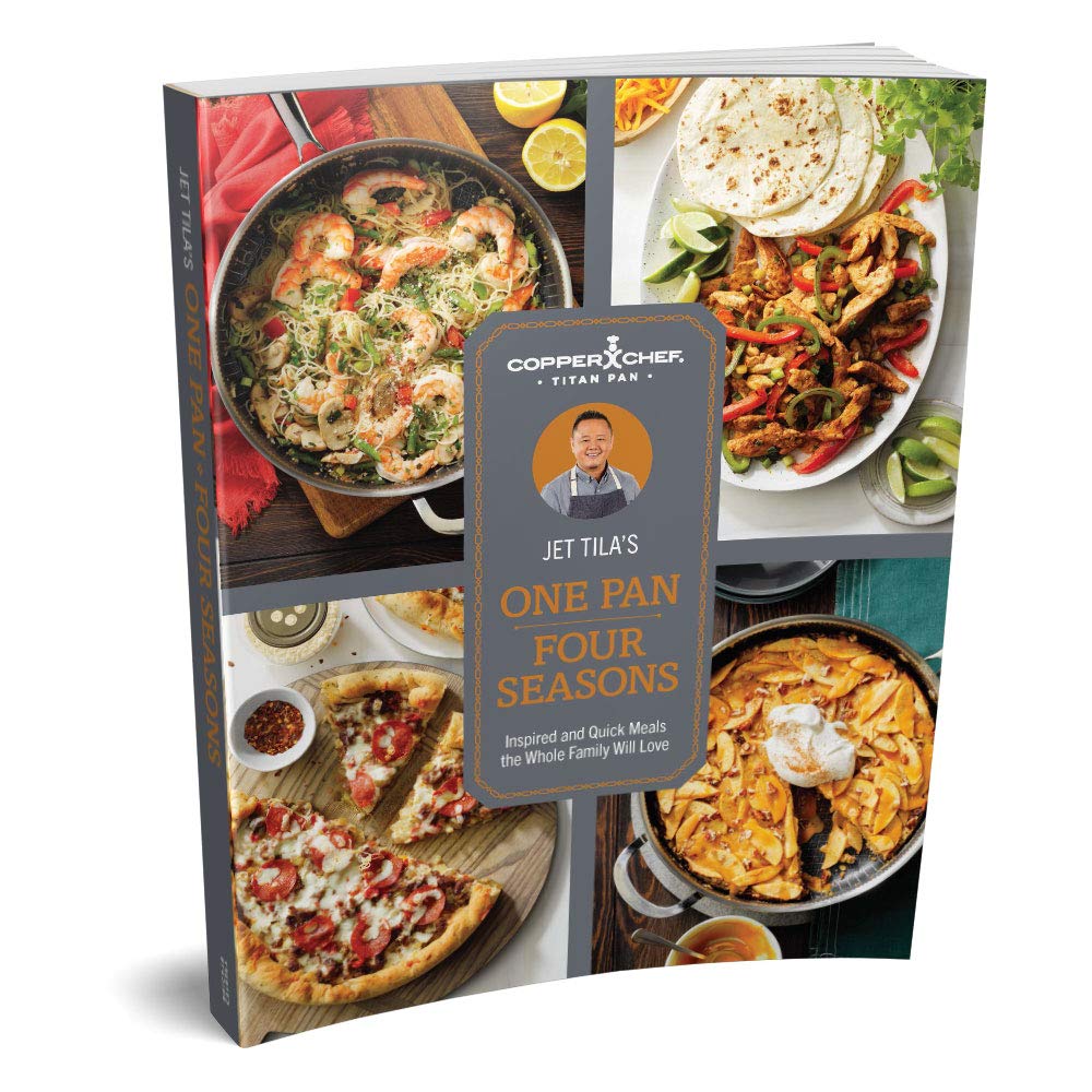 Copper Chef Titan Pan Cookbook by Chef Jet Tila, One Pan Four Seasons, Over …