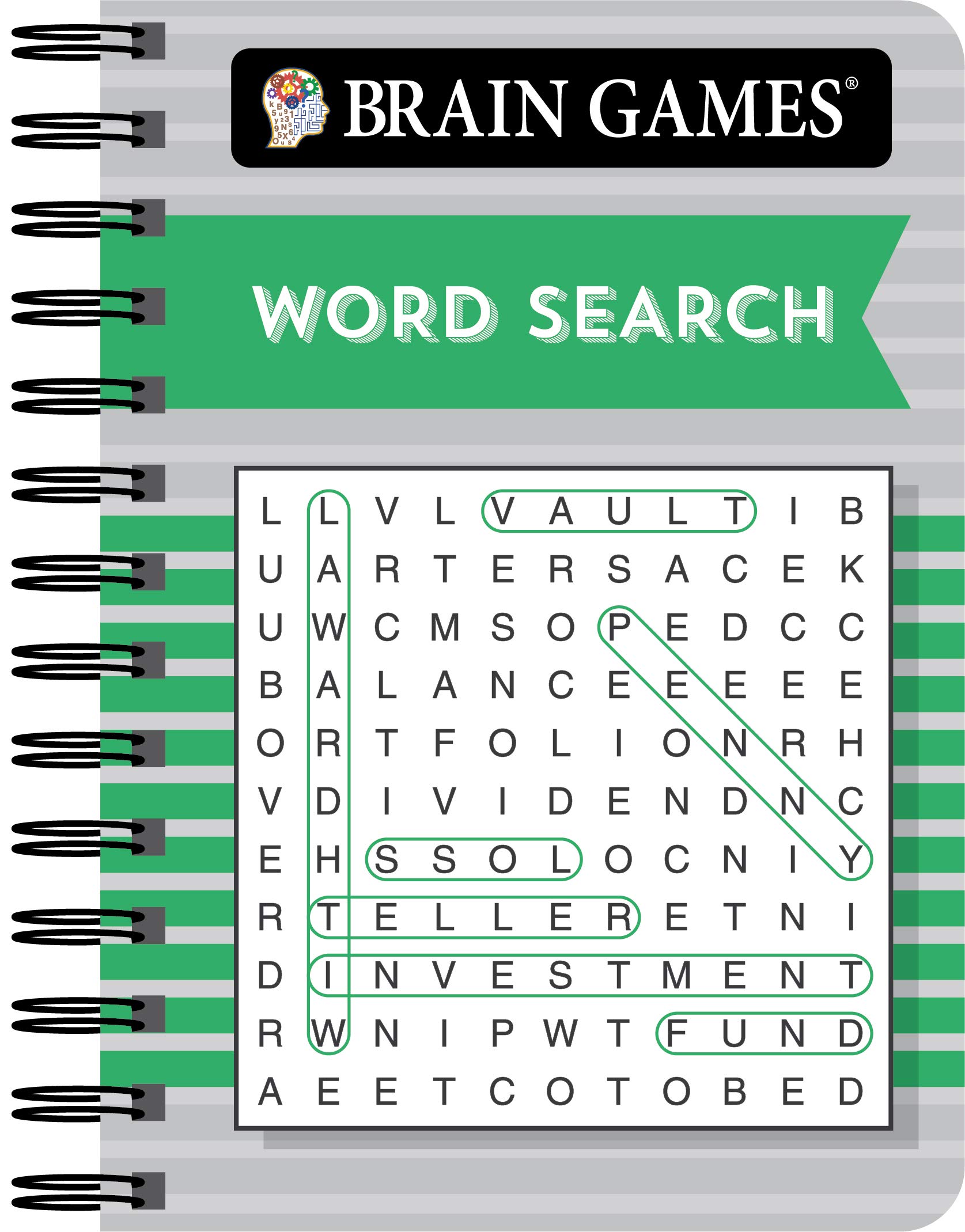 Brain Games – To Go – Word Search (Green)