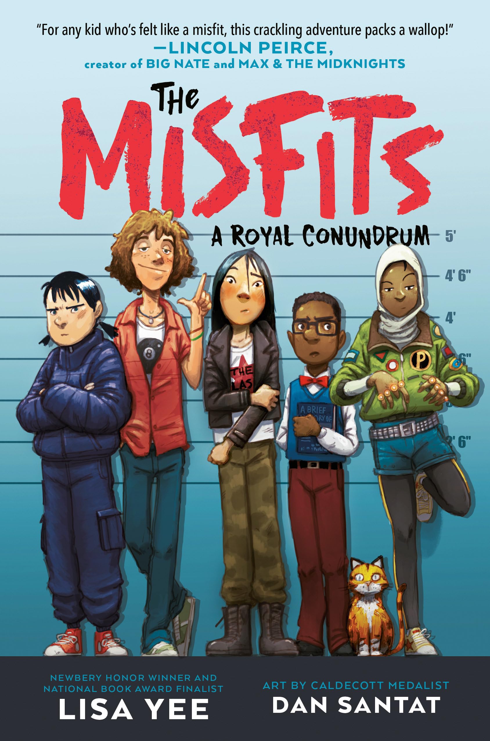 A Royal Conundrum (The Misfits) – hardcover Yee, Lisa|Santat, Dan