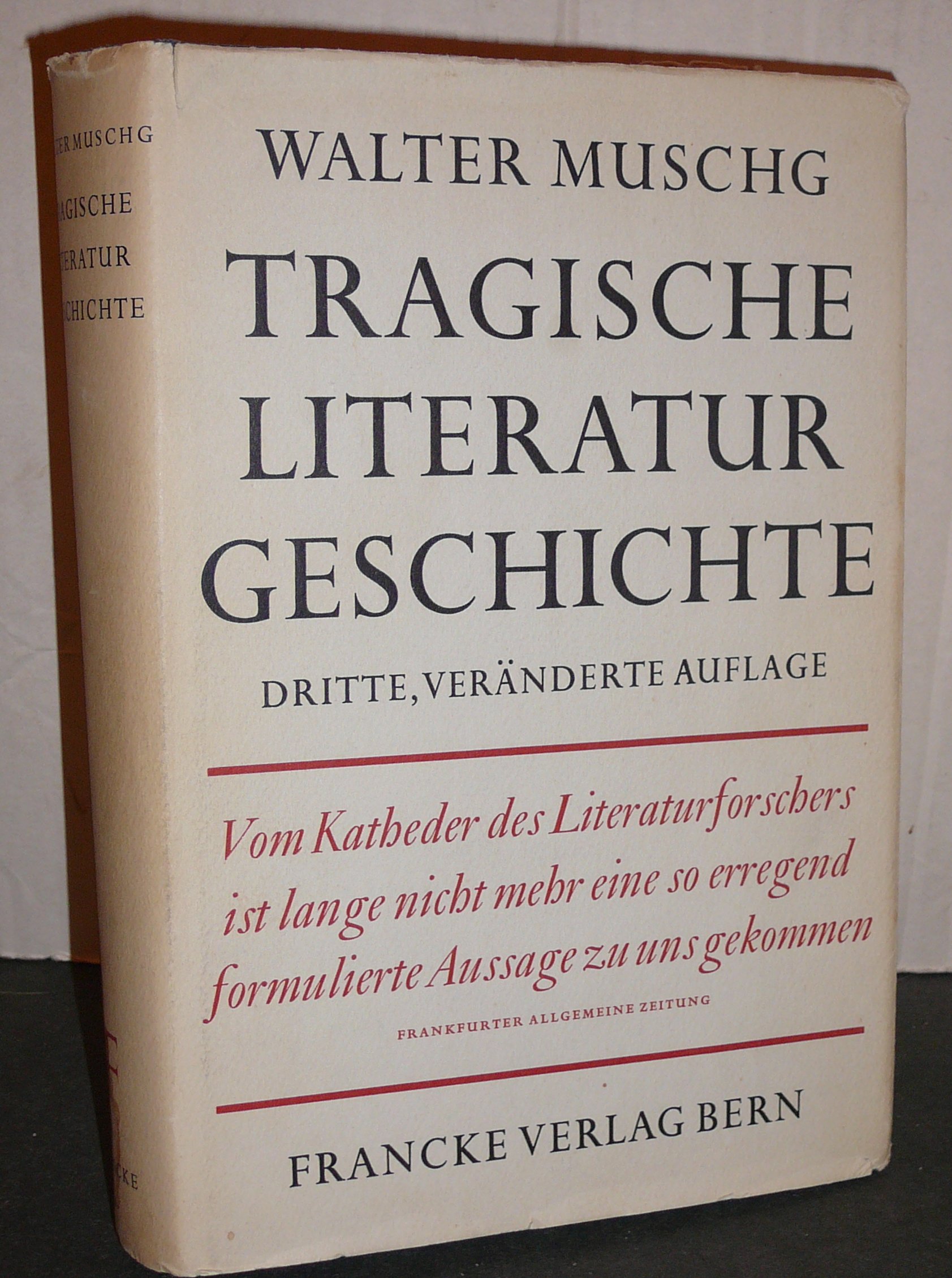 Tragische Literaturgeschichte.