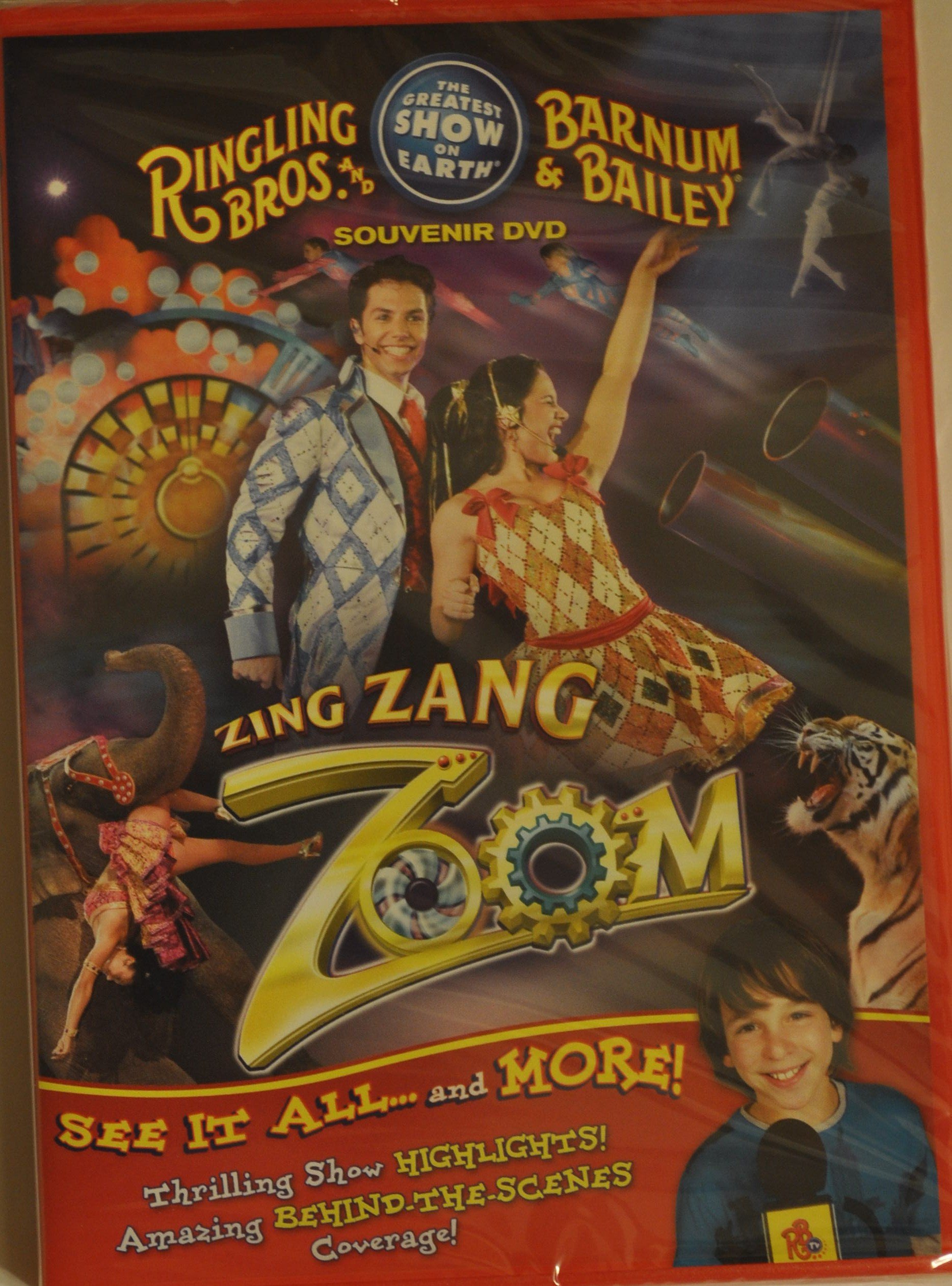 Ringling Bros. and Barnum & Bailey Circus Zing Zang Zoom 139th Edition