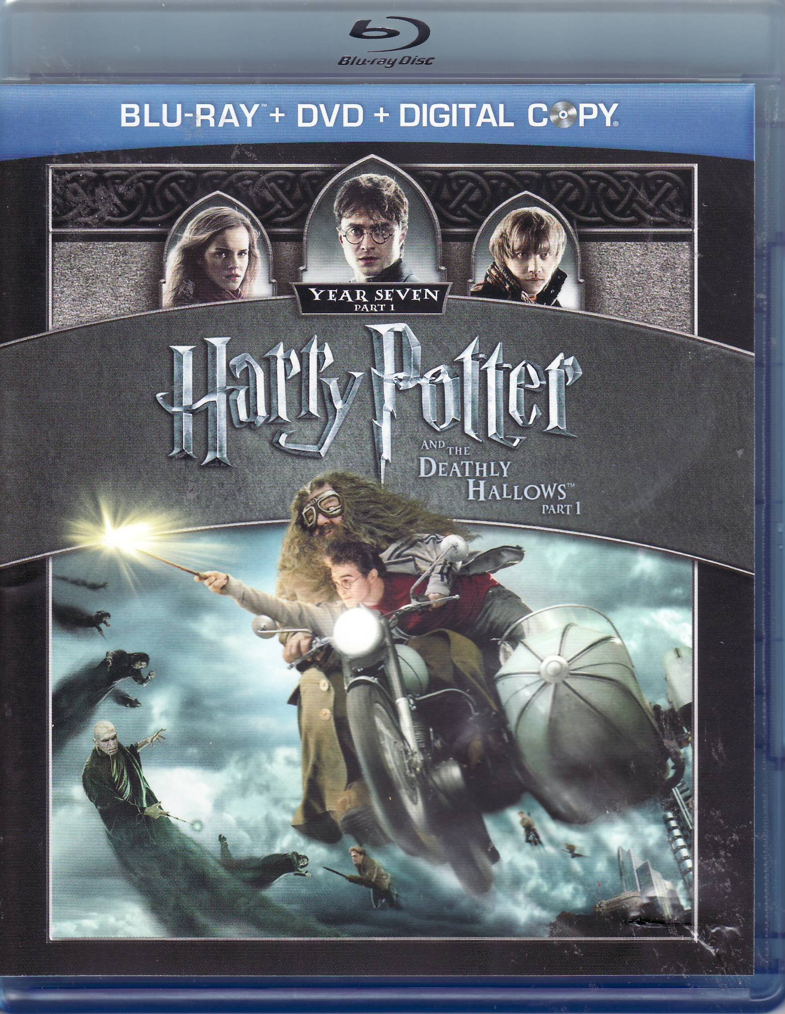 Harry Potter et les reliques de la mort partie 1 ÉDITION LIMITÉE Blu-ray / DVD / ... - Photo 1/2